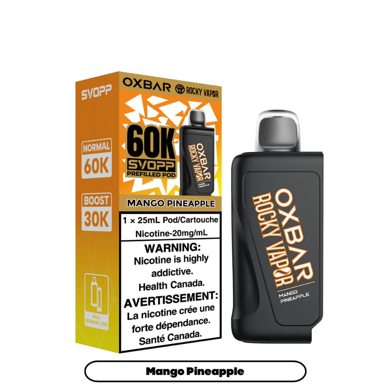 Rocky Vapor Oxbar SVOPP 60K Pods