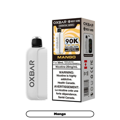 OXBAR vape device and Mango