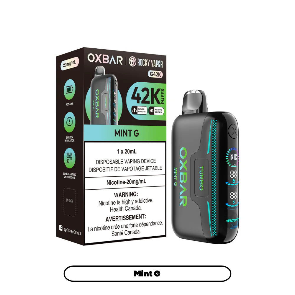 Oxbar G42K Mango Peach disposable vape