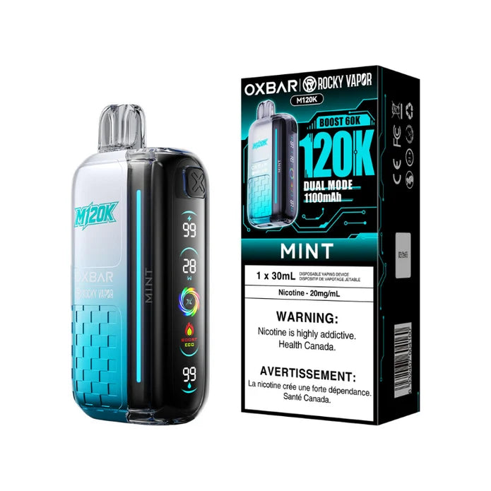 Oxbar M120K Disposable Vape Mint