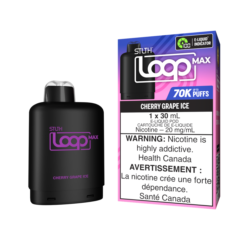 STLTH Loop Max 70K Cherry Grape Ice
