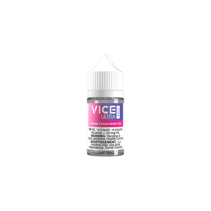 Vice Ultra Salt Poppin' Peach Berry Ice e-liquid