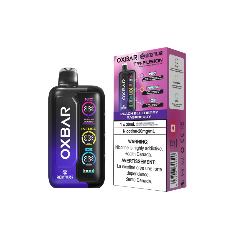 Rocky Vapor Oxbar Tri Fusion 30ml Disposable