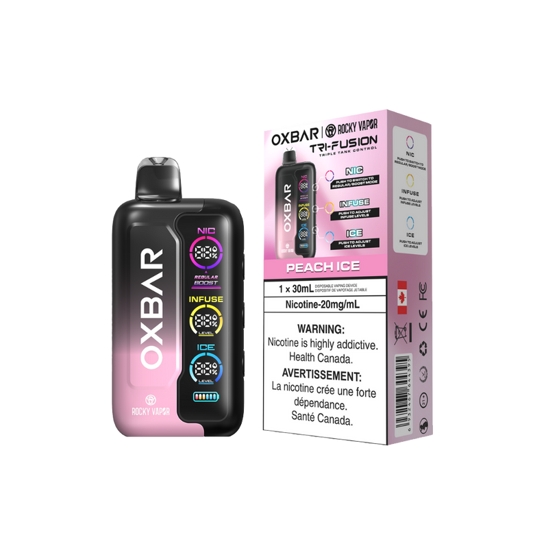 Rocky Vapor Oxbar Tri Fusion 30ml Disposable