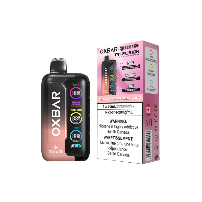 Rocky Vapor Oxbar Tri Fusion 30ml Disposable