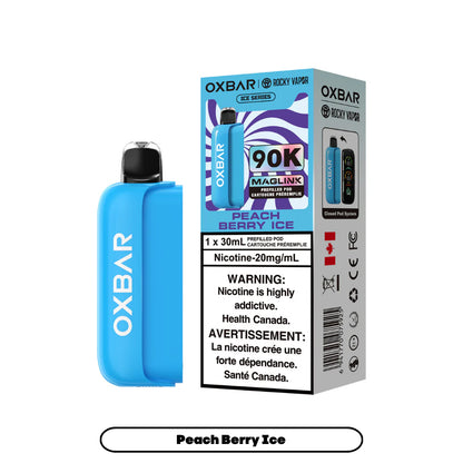OXBAR vape device and PeachBerry