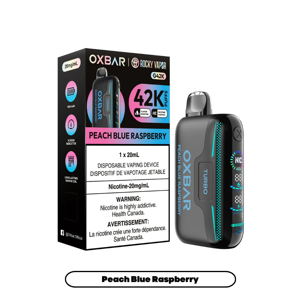 Oxbar G42K Clear disposable vape