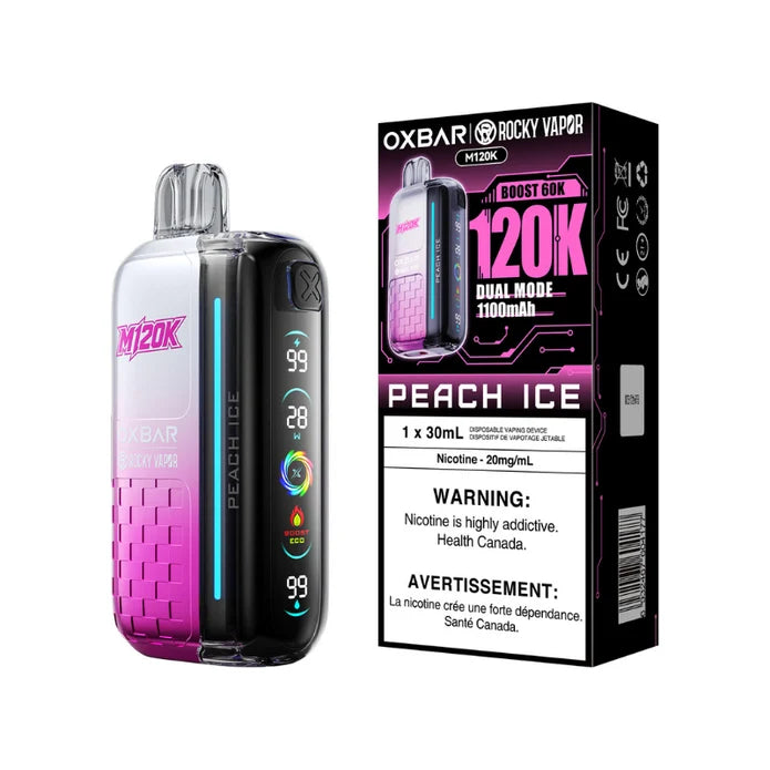 Oxbar M120K Disposable Vape Peach Ice