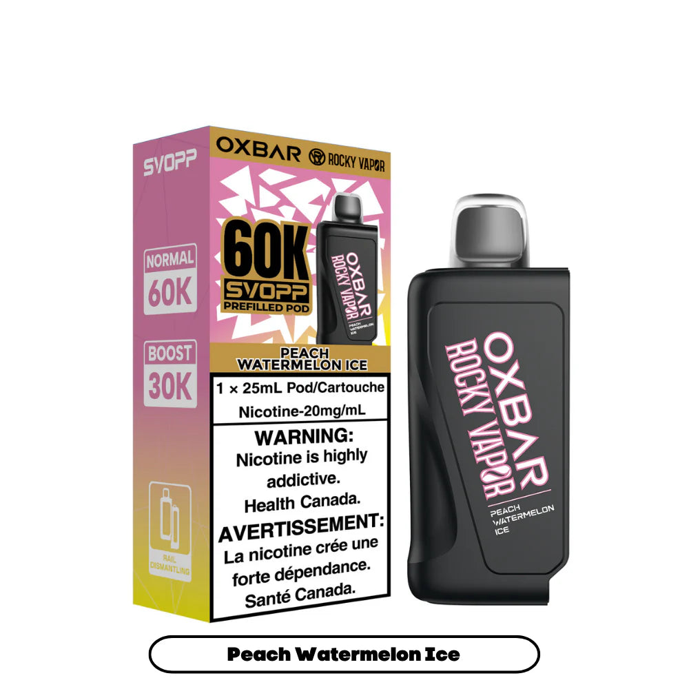 Oxbar SVOPP 60K Pods Peach Watermelon Ice pod kit