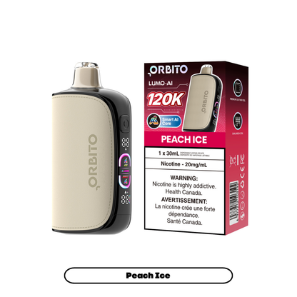 orbito-lumo-ai-120k-peach-ice.webp → Orbito Lumo AI 120K Disposable Peach Ice 30mL 20mg