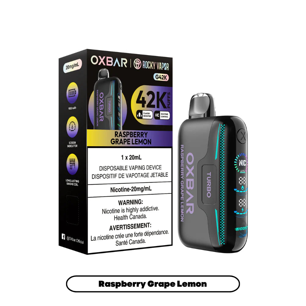 Oxbar G42K D.R.P. disposable vape