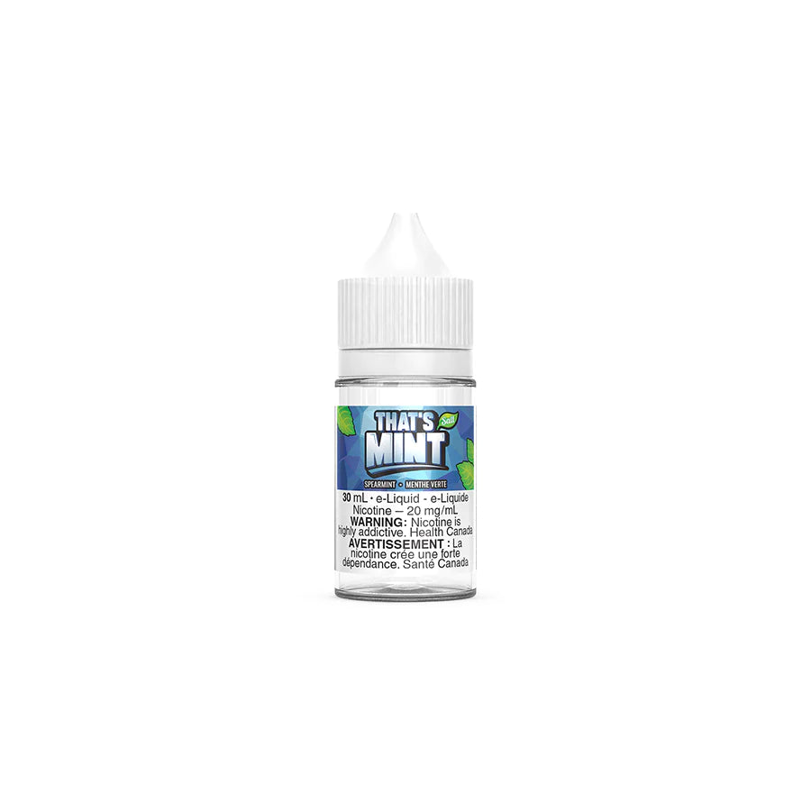 That's MINT! Salt Spearmint e-liquid