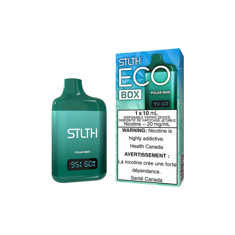 STLTH Eco Box Disposable Polar Mint disposable vape