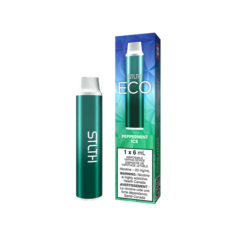 STLTH Eco Disposable Peppermint Ice disposable vape