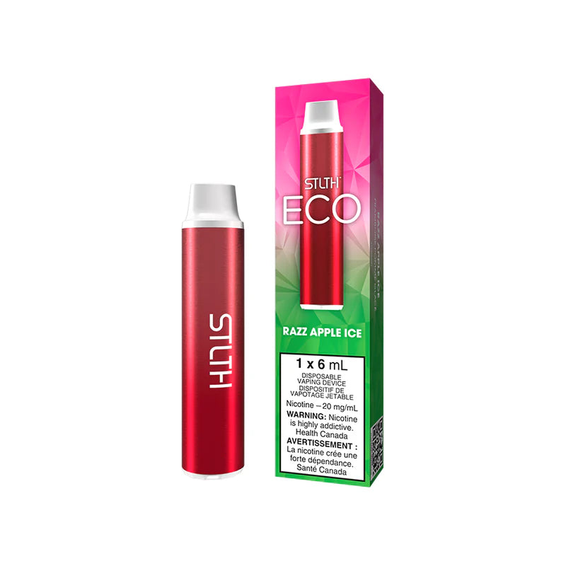 STLTH Eco Disposable Green Apple disposable vape