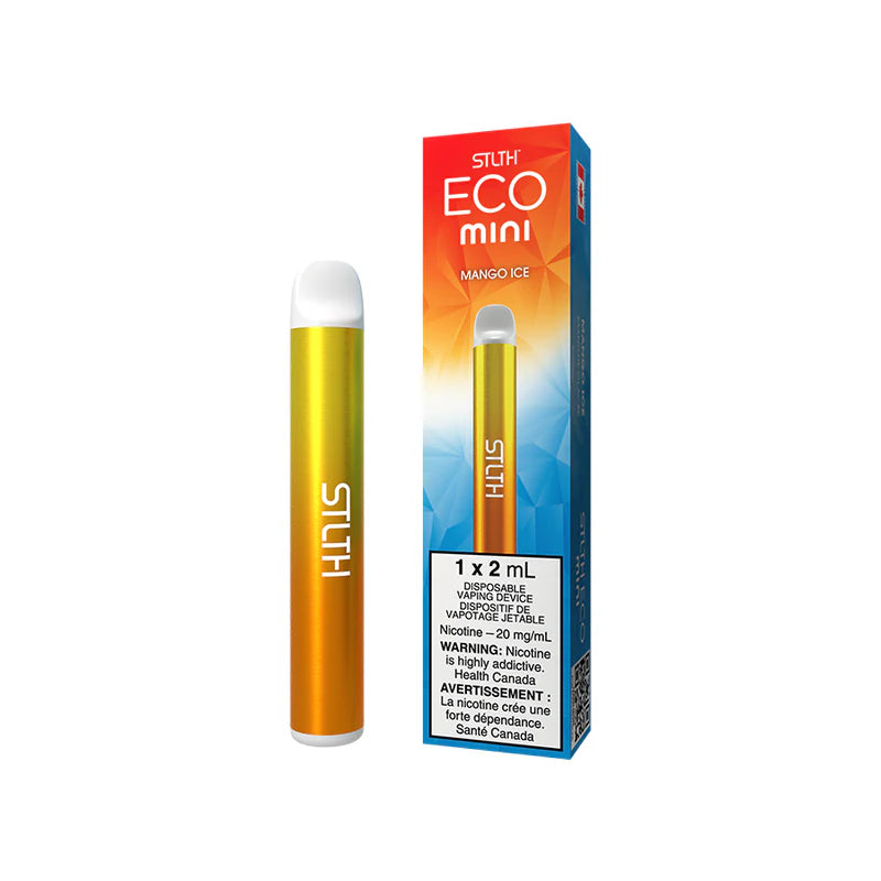 STLTH Eco Mini Disposable Vape 2mL 400mAh Mango Ice 20mg
