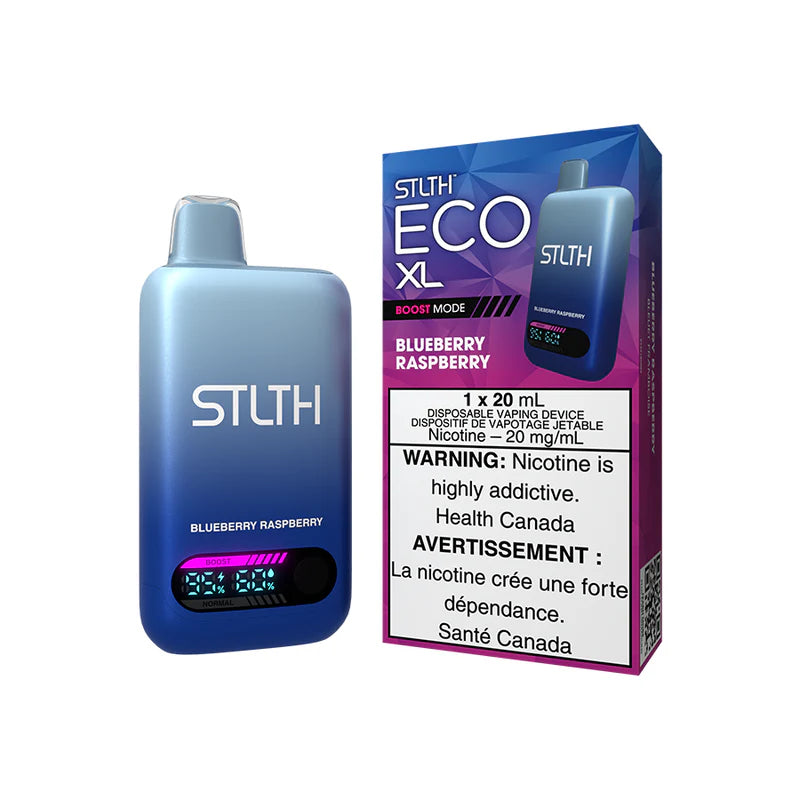 STLTH Eco XL Disposable Blueberry Raspberry disposable vape