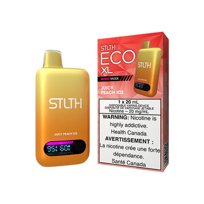 STLTH Eco XL Disposable Juicy Peach Ice disposable vape