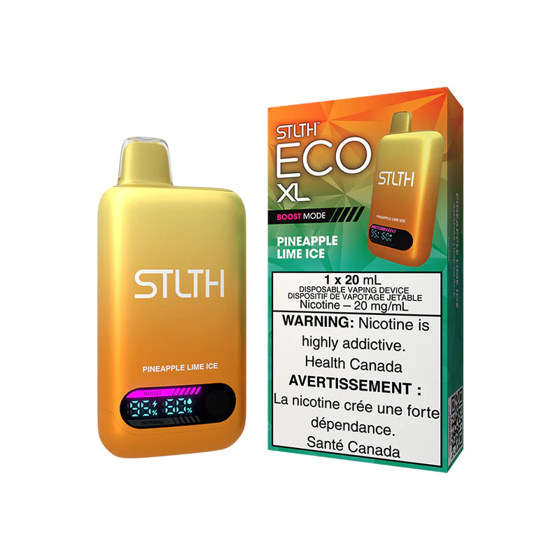 STLTH Eco XL Disposable Pineapple Lime Ice disposable vape