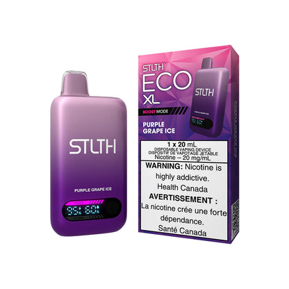 STLTH Eco XL Disposable Purple Grape Ice disposable vape