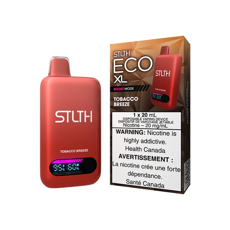 STLTH Eco XL Disposable Tobacco Breeze disposable vape