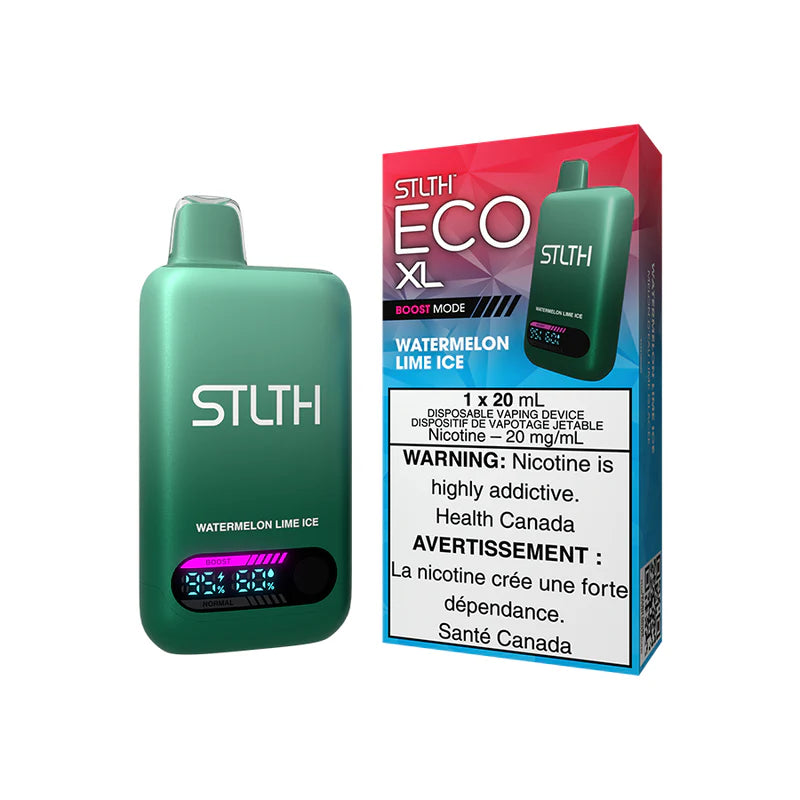 STLTH Eco XL Disposable Watermelon Lime Ice disposable vape