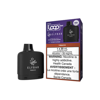 STLTH Loop Max X Elfbar 50K Pod Tobacco vape pod
