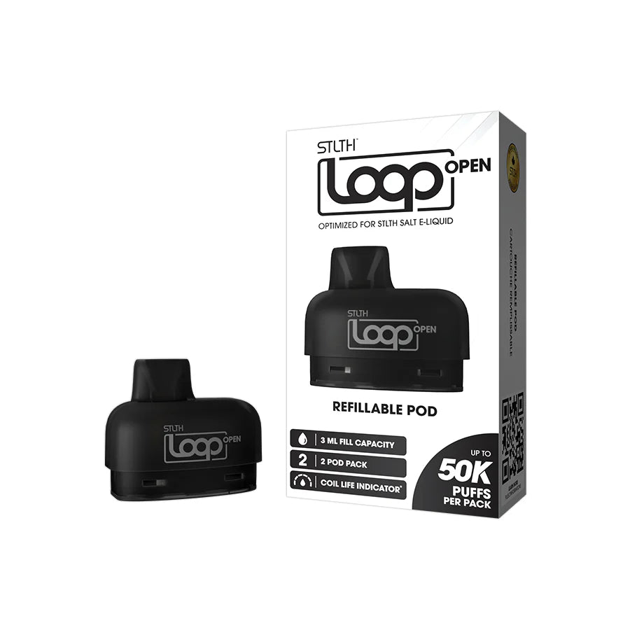 STLTH Loop Open Replacement Pod | VTW Vaping The Way STLTH Loop Open Replacement Pod | VTW Vaping The Way