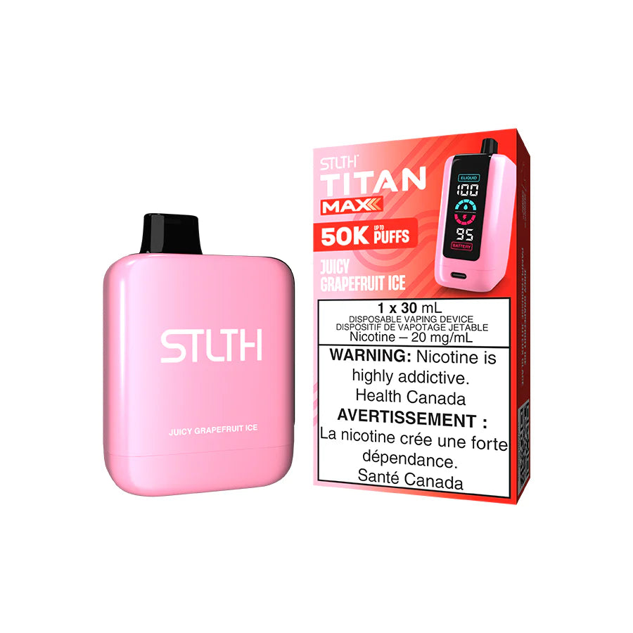 STLTH Titan Max 50K Honeydew Ice disposable vape