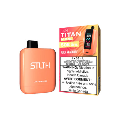 STLTH Titan Max 50K Juicy Grapefruit Ice disposable vape