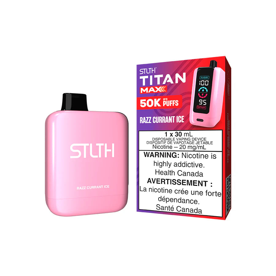 STLTH Titan Max 50K Punch Ice disposable vape