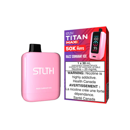 STLTH Titan Max 50K Punch Ice disposable vape