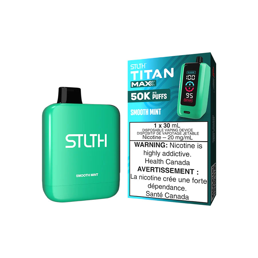 STLTH Titan Max 50K Quad Berry Ice disposable vape