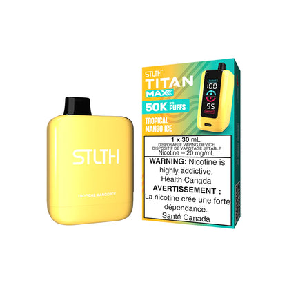 STLTH Titan Max 50K Spearmint disposable vape