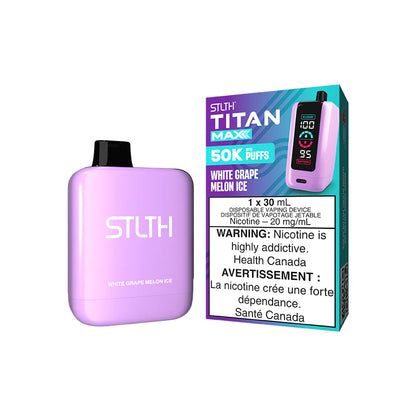 STLTH Titan Max 50K Strawberry Guava Ice disposable vape