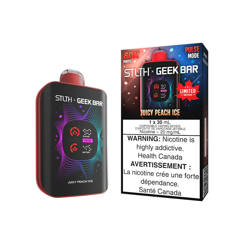 STLTH x Geek Bar Limited Edition Disposable Limited Canadian Edition - Juicy Peach