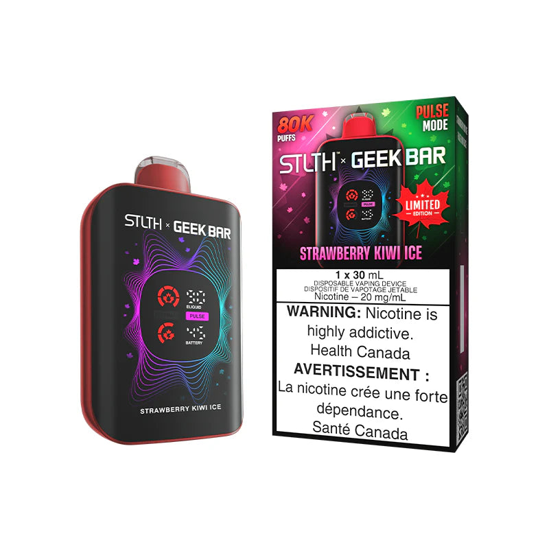 STLTH x Geek Bar Limited Edition Disposable Strawberry Kiwi Ice
