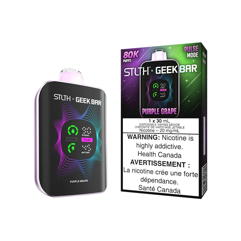 STLTH x Geek Bar Limited Edition Disposable Purple Grape