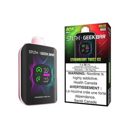 STLTH x Geek Bar Limited Edition Disposable Strawberry Twist Ice