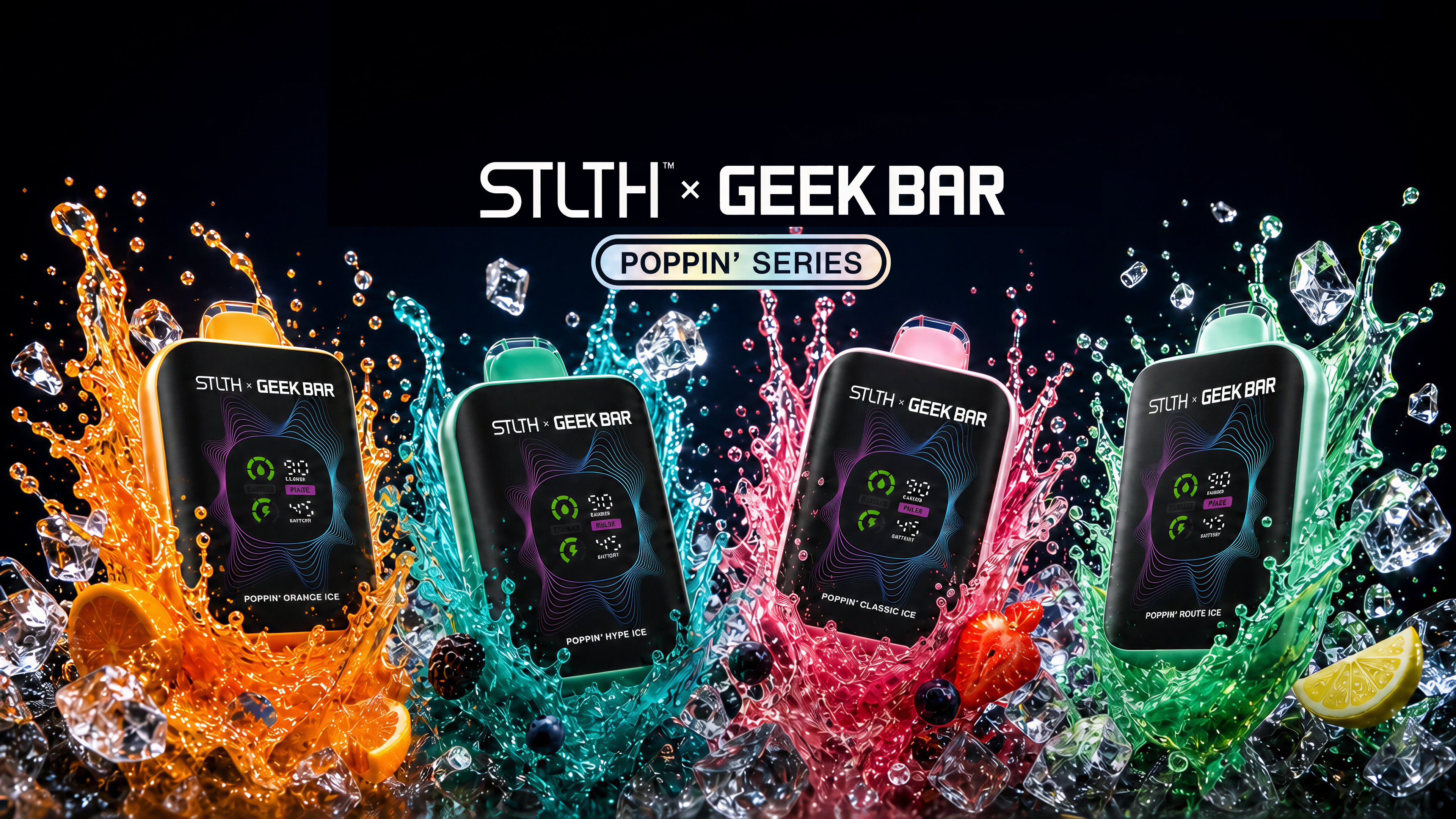STLTH X GEEK BAR POPPIN' SERIES CANADA