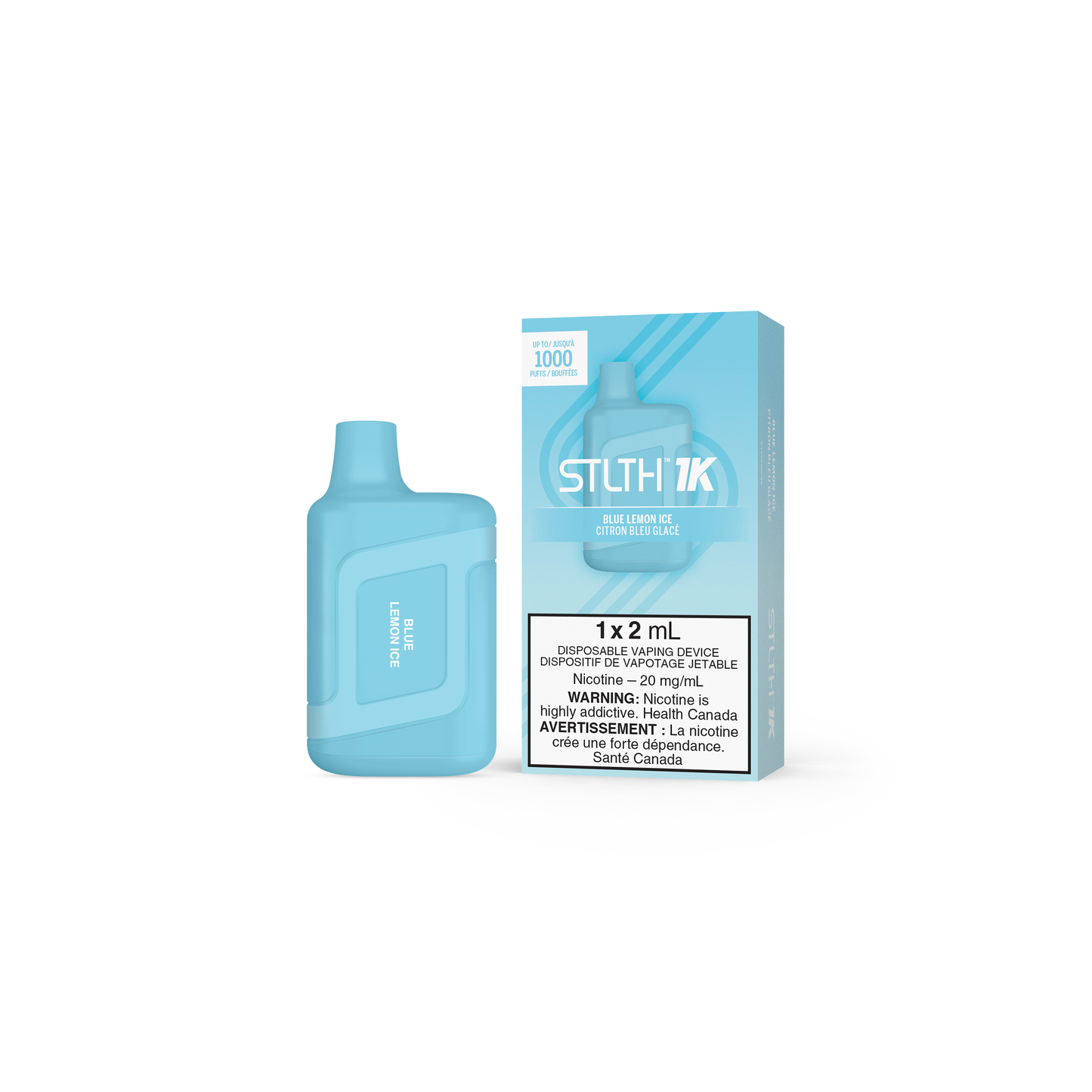 STLTH 1K Disposable Blue Lemon Ice disposable vape