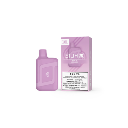 STLTH 1K Disposable Grape Ice disposable vape