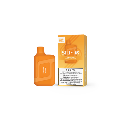 STLTH 1K Disposable Mango Aloe Ice disposable vape