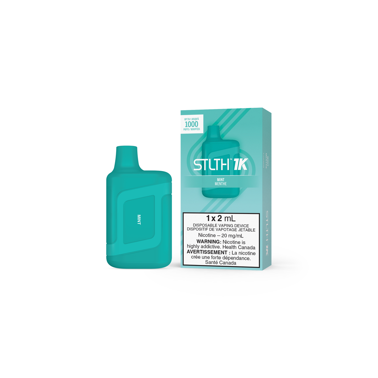 STLTH 1K Disposable Mint disposable vape