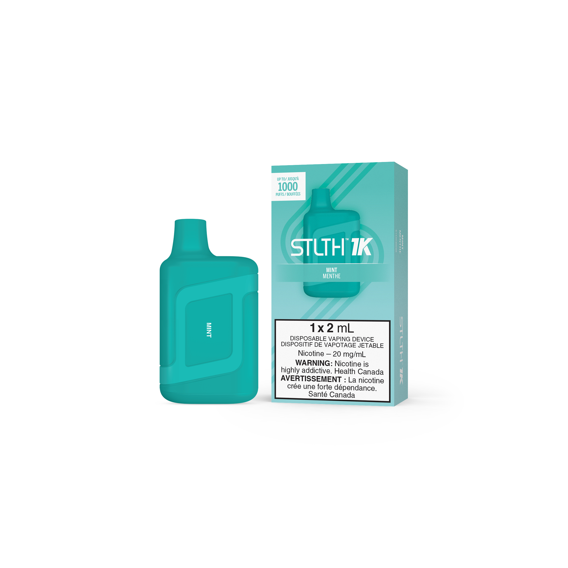 STLTH 1K Disposable Mint disposable vape