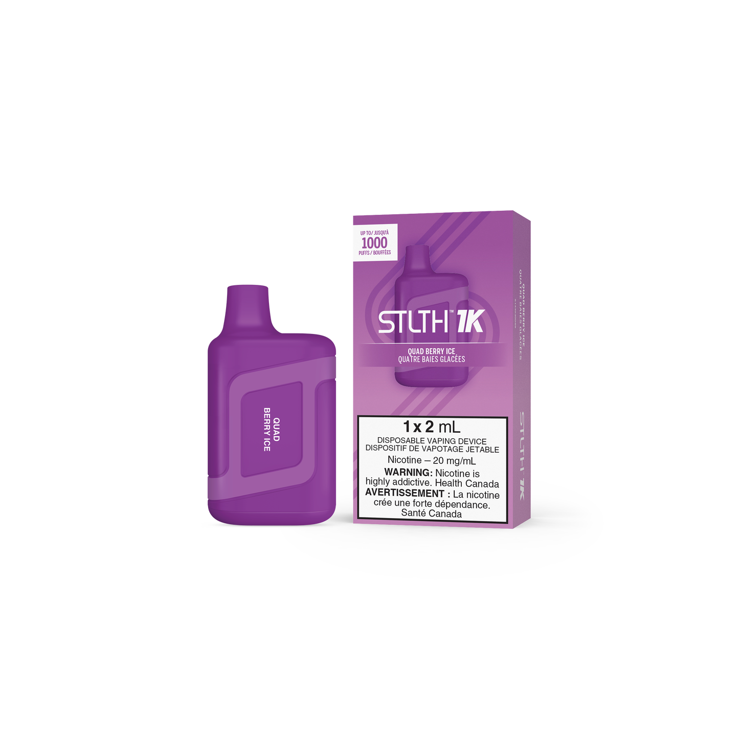 STLTH 1K Disposable Stlth1Kdisposable Quadberryice disposable vape