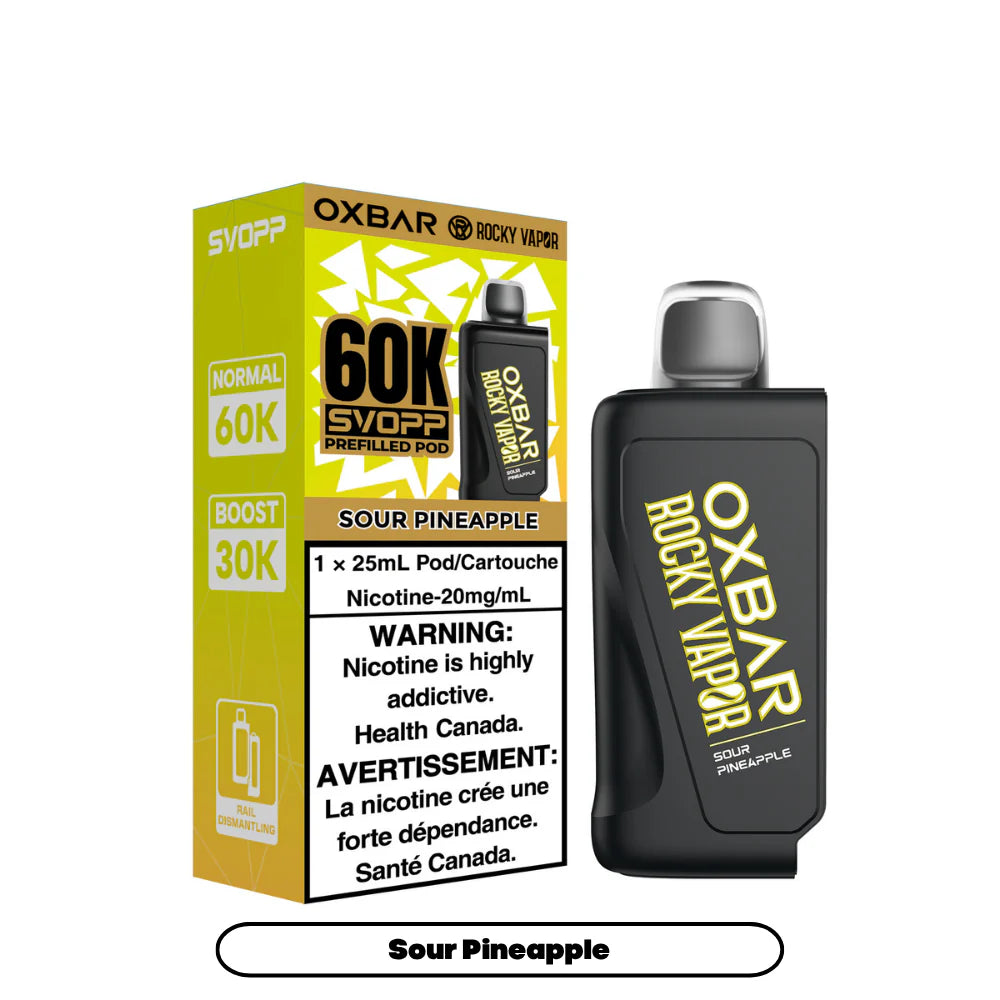 Oxbar SVOPP 60K Pods | VTW Vaping The Way Oxbar SVOPP 60K Pods | VTW Vaping The Way