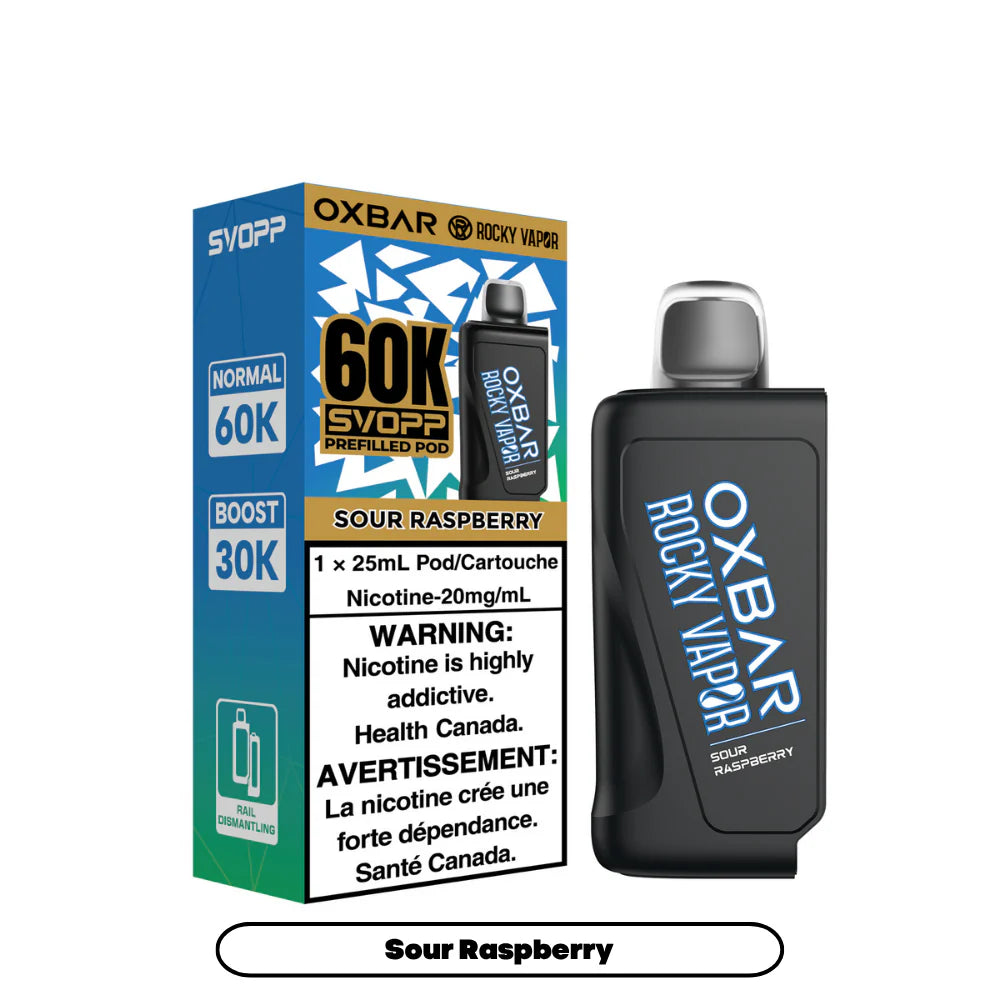 Oxbar SVOPP 60K Pods | VTW Vaping The Way Oxbar SVOPP 60K Pods | VTW Vaping The Way