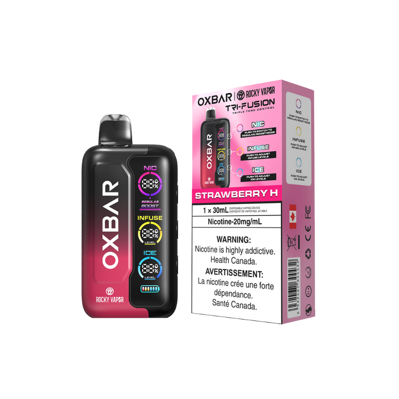 Rocky Vapor Oxbar Tri Fusion 30ml Disposable