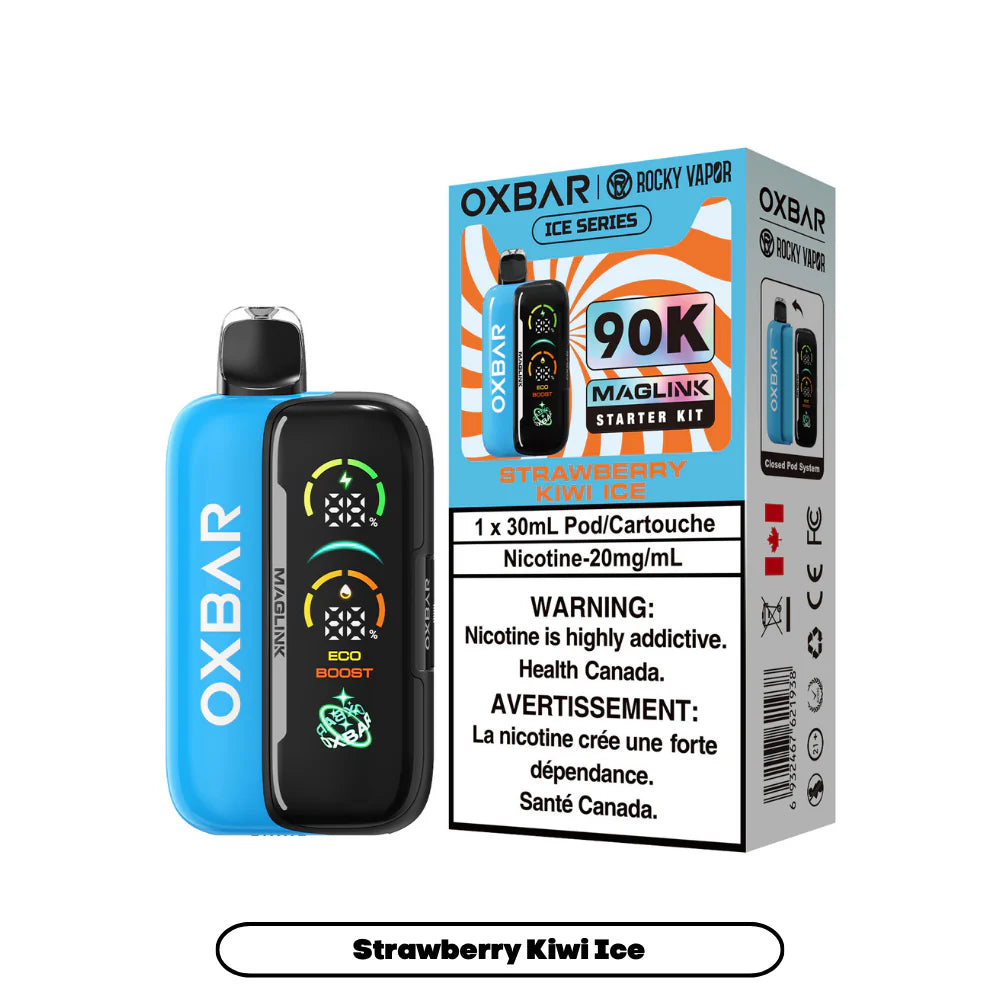 OXBAR Maglink 90K Starter Kit | 90,000 Puffs, 30mL, Reusable Battery Vaping The Way OXBAR Maglink 90K Starter Kit | 90,000 Puffs, 30mL, Reusable Battery Vaping The Way